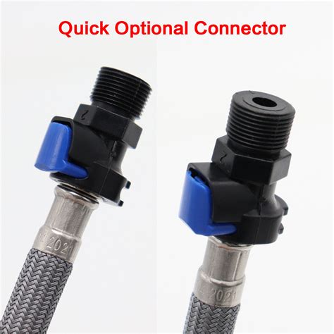 1.8M Kitchen Replacement Faucet Hose Quick Connect Pull Out Hose Nylon ...