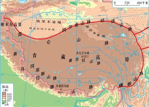 湟水谷地地图位置图片