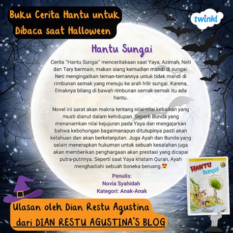 Rekomendasi Buku Cerita Hantu untuk Dibaca Saat Halloween