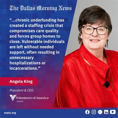 Volunteers of America-Texas on LinkedIn: 📰 News: VOA Texas CEO, Angela ...