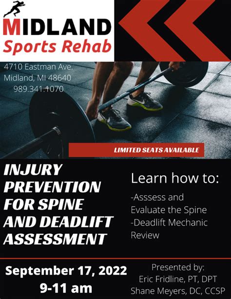 Seminars - Midland Sports Rehab