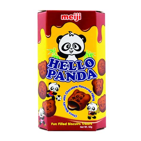 Hello Panda Double Chocolate Cream Biscuit - 50G | Biscuits | SnackZack ...