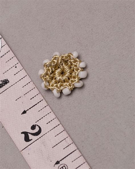 Zari Bead Work Handmade Patch ( 1Pc. )