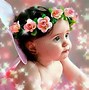 Image result for Cute Baby with Flowers