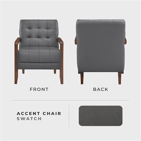 Lexicon Modern Accent Chair, Luxury Genuine Leather India | Ubuy