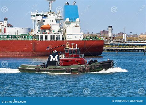 A Tanker Docked at the IMTT Bayonne Terminal on the Kill Van Kull in ...