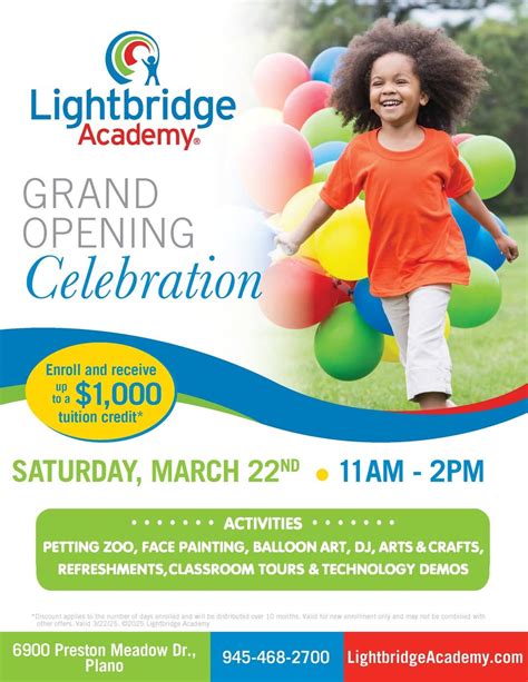 Mar 22 | Grand Opening Celebration of Lightbridge Academy in Plano ...