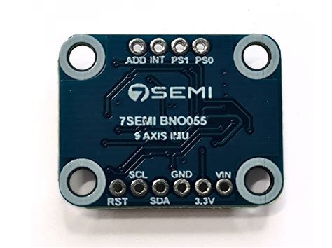 7Semi BNO055 9-DOF Absolute Orientation Sensor Breakout I2C Qwiic | Robodo