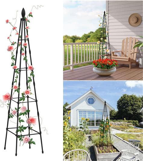 Amazon.com : Garden Trellis for Climbing Plants Outdoor, deaunbr Plant ...