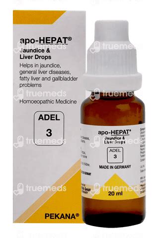 Adel 3 Apo Hepat Drop 20 Ml - Uses, Side Effects, Dosage, Price | Truemeds