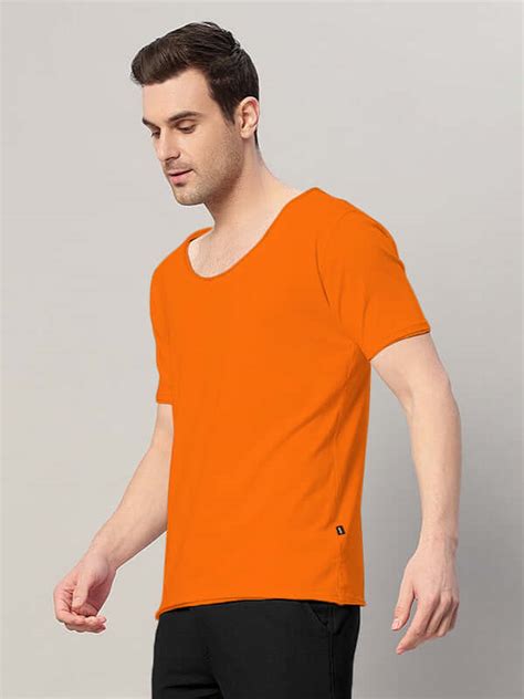 RICKY REGULAR FIT T-SHIRT ORANGE | Buy Online at Wearduds India