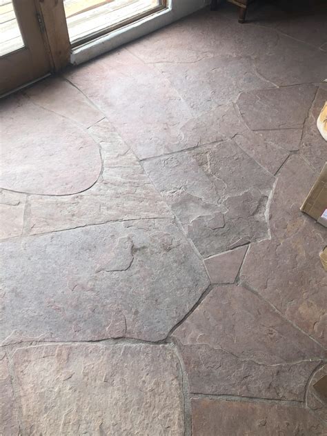 Cleaning Interior Flagstone Flooring : r/stonemasonry