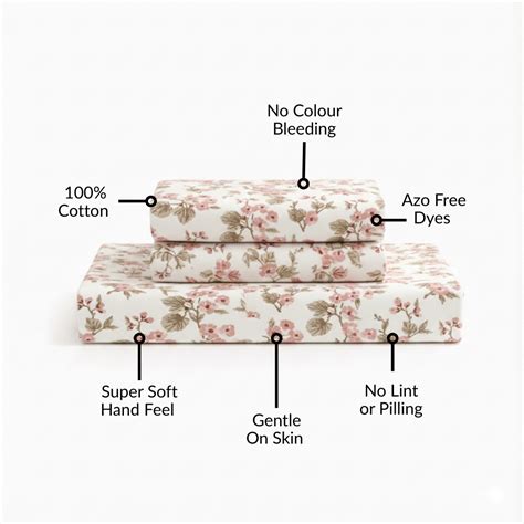 Florence Meadow Pure Cotton King Size Bedding Set 275x275cm Online ...