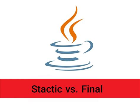 Final Vs. Static vs Constant in Java 的图像结果