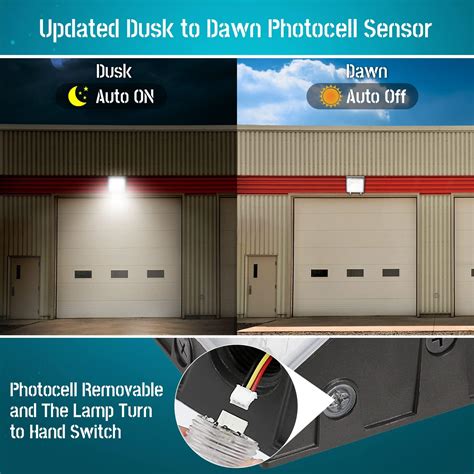 HiBay Outdoor Lights LED Wall Pack with Dusk to Dawn India | Ubuy