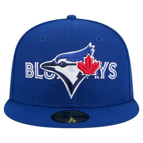 New Era Toronto Blue Jays MLB Toronto Jays Overlap 59FIFTY Fitted Hat ...