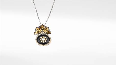Silver Rubina Elegant Pendant – Sangeeta Boochra