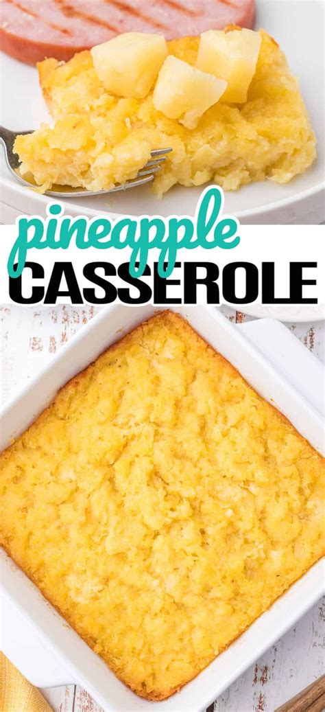 hot pineapple casserole
