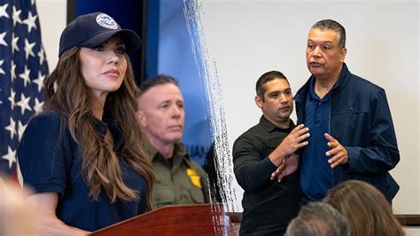 Kristi Noem Asked — With Her Husband Sitting Right Behind Her — If She’s Had ‘Sexual Relations With