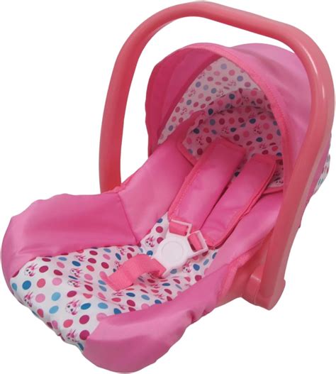 KOOKAMUNGA KIDS Baby Doll Car Seat & Carrier - Adjustable Canopy ...