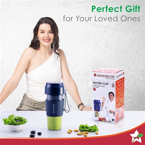 Nutri-Cup Portable Blender | USB Charging | Smoothie maker | SS Blades ...