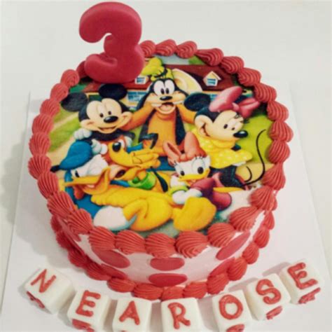 One KG Cartoon Photo Cake – bigwishbox