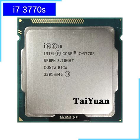 Intel Core I7-3770s I7 3770s I7 3770 S 3.1 Ghz Quad-core Eight-core 65w ...