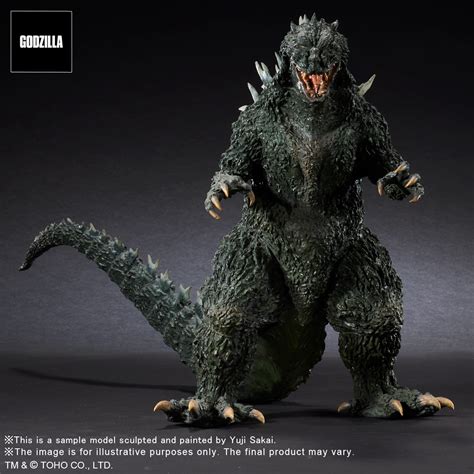 X-Plus Real Master Collection Godzilla 2000 Millennium Maquette Replica ...