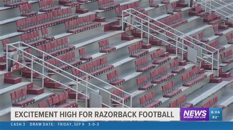 Seating Chart For Razorback Stadium/baum Stadium Seating Map