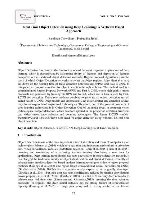 Image result for Real-Time Object Detection Research Paper