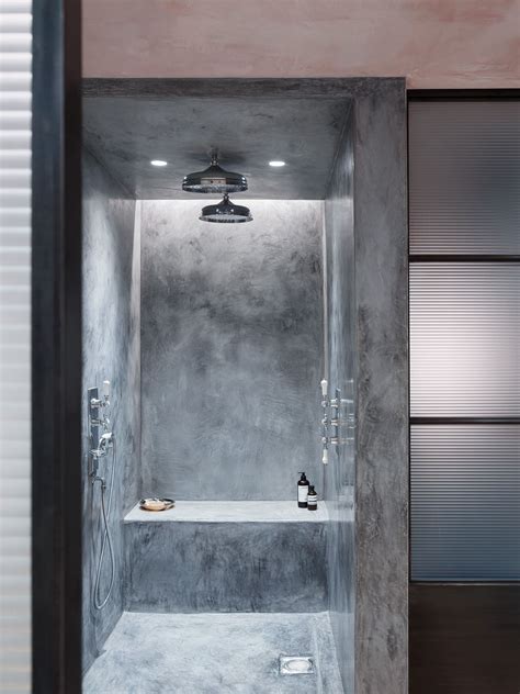 Clapton Warehouse | Concrete shower, Bathroom remodel designs, Bathroom ...