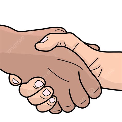 Handshake Of Two People Illustration, Business, Cooperation, Handshake ...