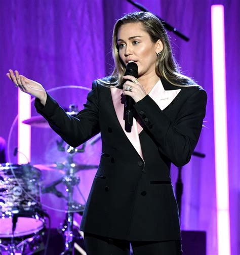 MILEY CYRUS Performs at Women’s Cancer Research Fund’s in Beverly Hills ...