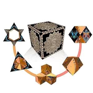 NARMADA CREATION 3D Magic Magnetic Cube Transforming Cubes Shape ...