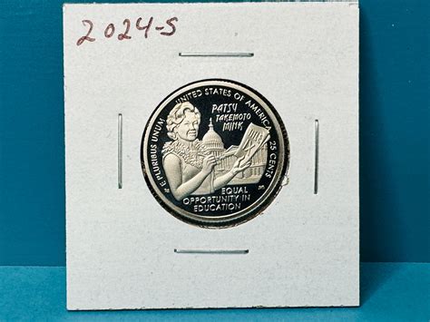 2024-S Proof Patsy T Mink American Women Quarter - For Sale, Buy Now Online - Item #820706