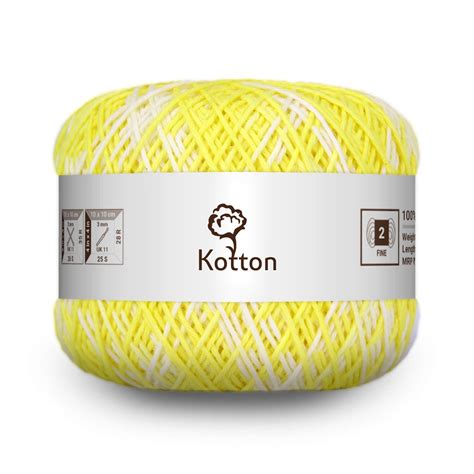 Cotton Yarn by Kotton 4 ply - Multi Color 31 – Magic Needles