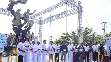 CM Stalin opens Rs 78.41 cr Ramnad housing project; unveils GD Naidu statue