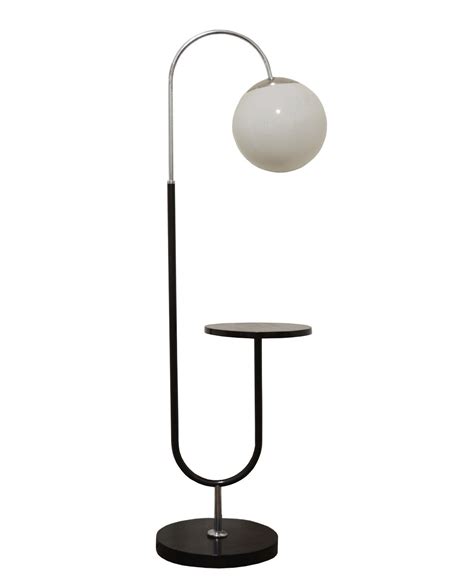 Art Deco Floor Lamp by Jindřich Halabala, 1930's | #121735