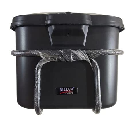 BIJJAN Accessories Universal Bike/Motorcycle Side Box Holder (Double ...