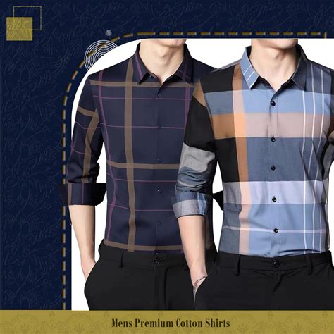 Full Sleeve Cotton Check Shirt (PURPLE+SOB) – MEN IN CROWN