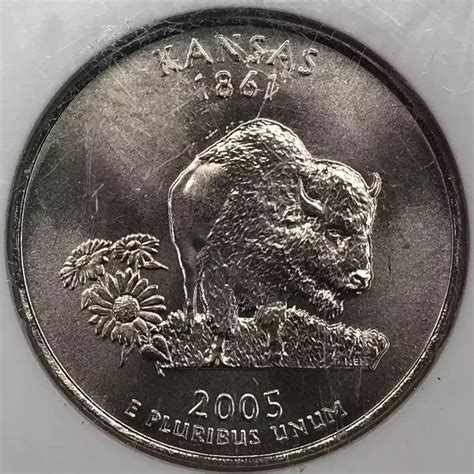 2005-D State Quarter NGC MS-67 SMS KANSAS - Old Pueblo Coin
