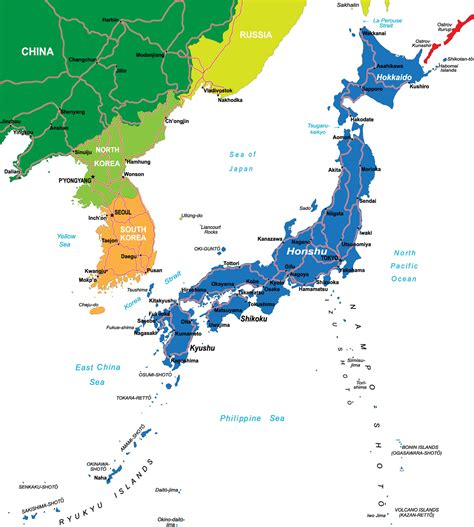 Map Japan