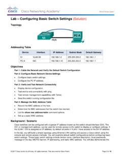 Image result for Lab Switch Config Tutorial
