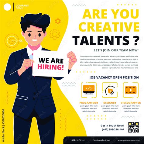 Job Hiring Poster Example 的图像结果