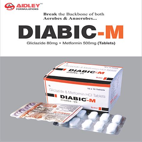 DIABIC-M Tablets SANIFY HEALTHCARE PVT. LTD.