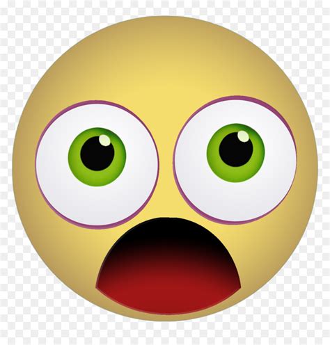 Graphic, Emoticon, Smiley, Scared, Shocked, Yellow - Emoji Gif ...