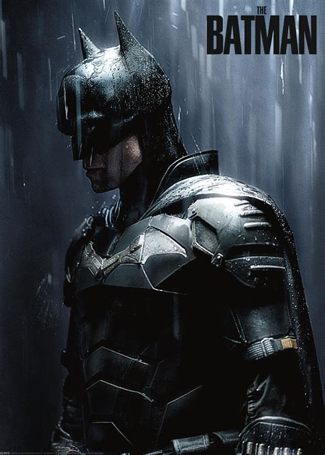 The Batman™ - Downpour Poster batman in the rain | Poster Store AU