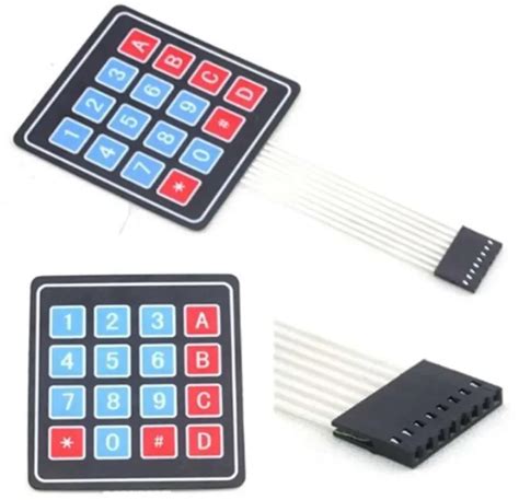 4x4 Matrix 16 Keys Type Keyboard for Arduino Uno | Myinnovation