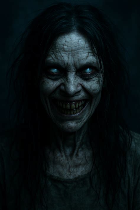 Possessed Woman Horror Portrait | Hyper-Realistic Demon Art in 2025 ...