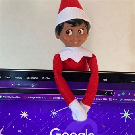 Image result for Elf On Computer